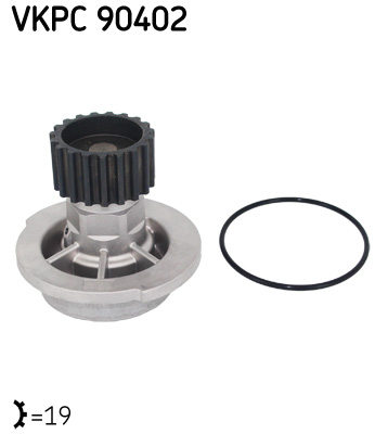 SKF Vízpumpa VKPC90402_SKF